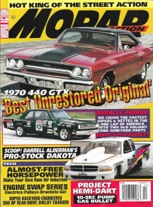 MOPAR ACTION 1997 DEC - DARRELL ALDERMAN, 440-6 GTX